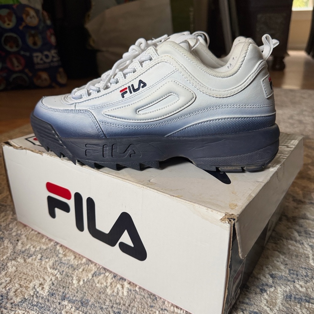Fila Sneaker Bundle (Size 11) - Custom Checkerboard & Ombre Limited Editions